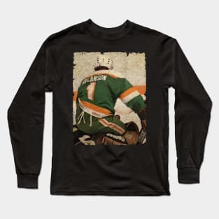 Roland Melanson - Minnesota North Stars, 1984 Long Sleeve T-Shirt